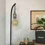 Black Industrial Table Desk Lamp Incl Vintage Bulb, thumbnail 1 of 5
