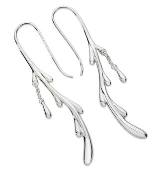 Shepherds Crook Dripping Earrings, 2 of 3