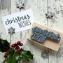 Christmas Wishes And Season For Believin' Rubber Stamps, thumbnail 1 of 3