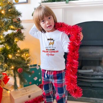 Polar Express Family Matching Christmas Pyjamas, 6 of 10