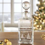 Personalised Christmas Snow Globe Decanter Gift, thumbnail 1 of 5