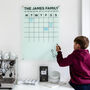 Personalised Tall Family Acrylic Kitchen Planner, thumbnail 4 of 12