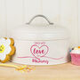 Personalised 'Made With Love' Cake Tin, thumbnail 1 of 6