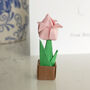 Personalised Teacher Thank You Origami Plant Card, thumbnail 7 of 8