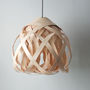 Bell Knot Wooden Lampshade, thumbnail 2 of 8