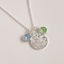 Birthstone Family Tree Necklace, thumbnail 2 of 9