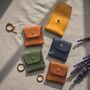 Mini Leather Wedding Ring Pouch, thumbnail 5 of 5