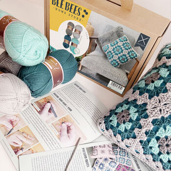 Beebees Homestore Diy Crochet Your Own Cushion Kit, 8 of 12