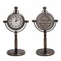 Personalised 16th Anniversary Bronze Desk Clock, thumbnail 1 of 10