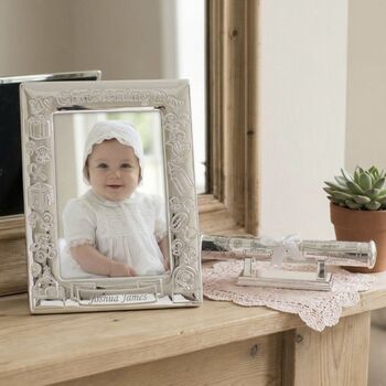 Personalised Christening Album/Frame Gift Set, 9 of 12