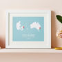 'Home And Abroad' Personalised Print, thumbnail 2 of 12