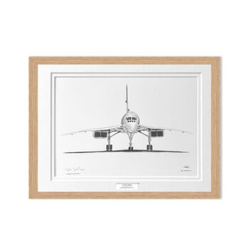 Concorde Aircraft Limited Edition Signed Framed Print, 7 of 7