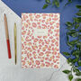 Pink Leopard Print Notebook, thumbnail 3 of 7