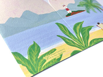 Tropical Holiday Anniversary Card, 5 of 9