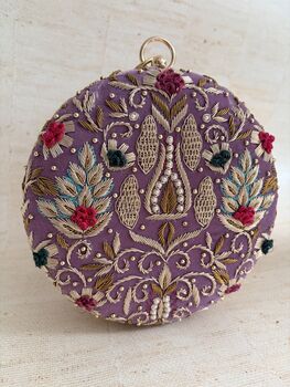Purple Colourful Bangle Clutch, 2 of 12