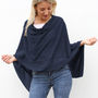 Personalised Wool Mix Poncho, thumbnail 4 of 12