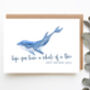 Personalised Adult Birthday Card Whales, thumbnail 1 of 5