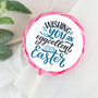 Wishing You An Eggcellant Easter Lollipop, thumbnail 1 of 3