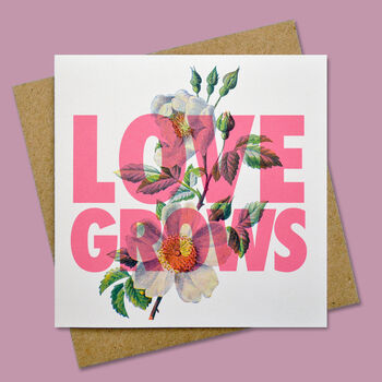 Love Grows Floral Card, 2 of 2
