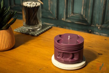 Engine Piston Candle | Car Gift For Porsche, Bmw, Mercedes Audi Lovers | Car Guy | Jdm Man Cave Decor | Mechanic Gifts | Car Gifts For Petrolheads, 7 of 11