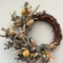 Small Spring Wreath With Dried Flowers, thumbnail 1 of 5