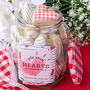 Little Jar Of Hearts Biscuits Gift, Luxury Biscuits, thumbnail 4 of 9