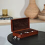 Leather Cufflink Box, thumbnail 2 of 10