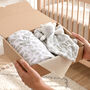 Personalised Baby Gift Set Giraffe Blanket Comforter, thumbnail 1 of 9