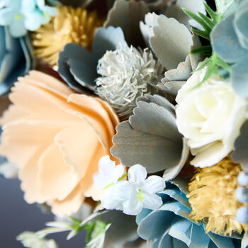 Personalised Ashbourne Floral Autumn Wreath, 5 of 5