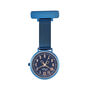 Rose Gold And Blue Scissor Hand Mesh Fob Watch, thumbnail 2 of 6