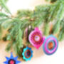 Embroidered Paper Decoration Craft Kit, thumbnail 6 of 8
