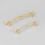 G Decor Gold Tree Branch Twig Cupboard Pull Draw Handle, thumbnail 1 of 7