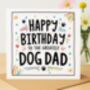 Greatest Dog Dad Card, thumbnail 1 of 2