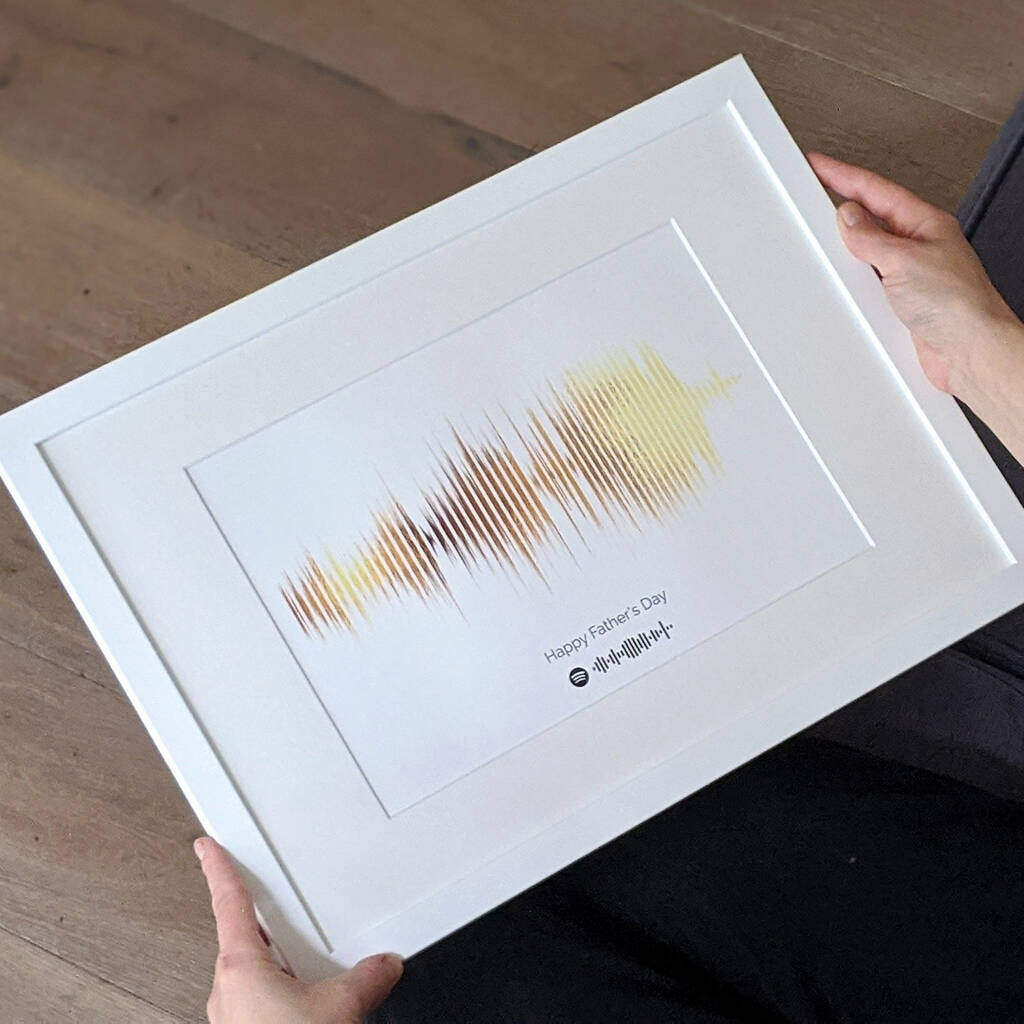Personalised Sound Wave Art You Can Hear, 1 of 11