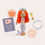 Make Your Own Mermaid Wooden Peg Doll Kit, thumbnail 1 of 9