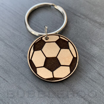 Personalised Football Keyring, 2 of 7