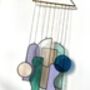 The Unknown, Art Deco Inspired Stained Glass Suncatcher, thumbnail 1 of 3
