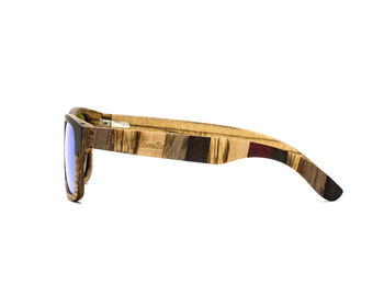 Wooden Sunglasses | Maverick | Polarised Lens, 10 of 12