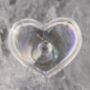 Pair Of Heart Champagne Glasses, thumbnail 4 of 4
