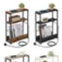 Slim Side Table Charging Station Rack, thumbnail 8 of 8