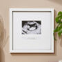 Personalised Gold Foil Baby Scan Photo Frame, thumbnail 1 of 4