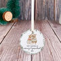 First Xmas Nanny And Grandad Ceramic Ornament Gift, thumbnail 6 of 7