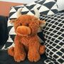 Highland Brown Cow Large Soft Toy, From Birth, thumbnail 3 of 5