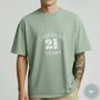 Personalised Cheers 21st Birthday Milestone T Shirt, thumbnail 3 of 12
