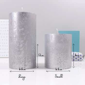 Christening Metallic Candle For Boys And Girls, 9 of 10