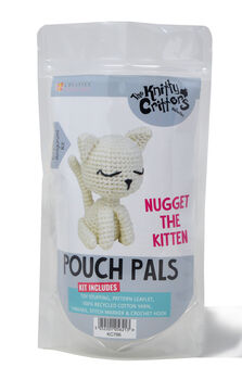 Pouch Pals Nugget The Kitten Crochet Kit, 2 of 3
