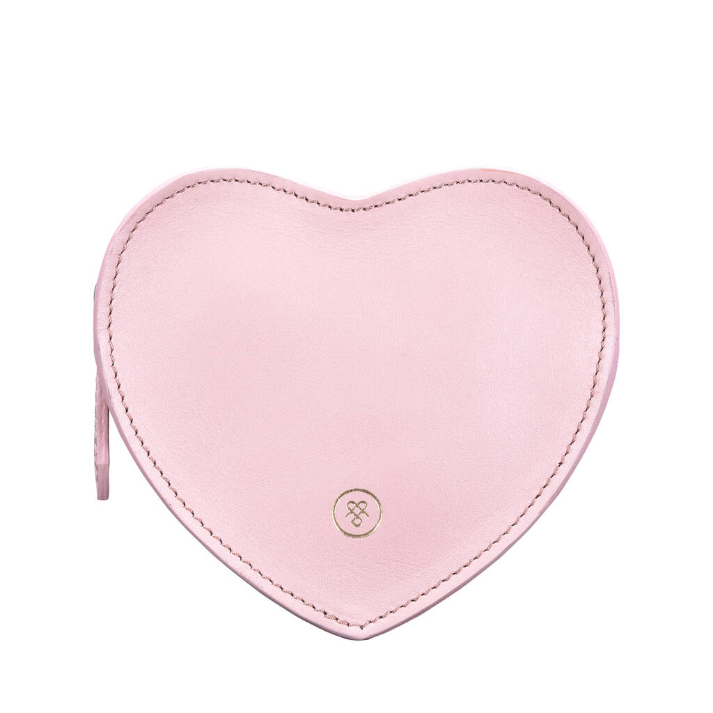 Soft Leather Heart Shaped Case Mirabella Large Nappa By Maxwell Scott Bags 9075