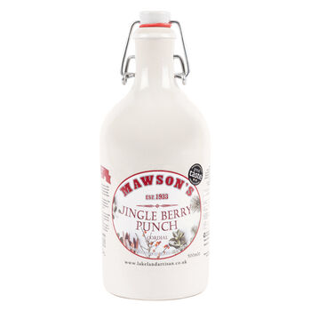 Mawson's Jingle Berry Cordial In Stone Bottle, 4 of 5