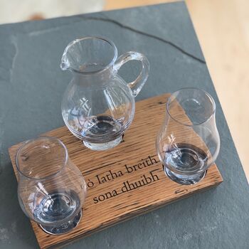 Glencairn Whisky Glass And Jug Holder Set, 6 of 7