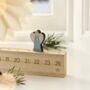 Nativity Angel Wooden Advent Calender, thumbnail 1 of 2